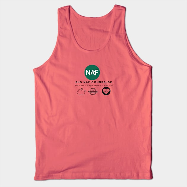 BHS NAF Counselor Tank Top by BUSDNAF